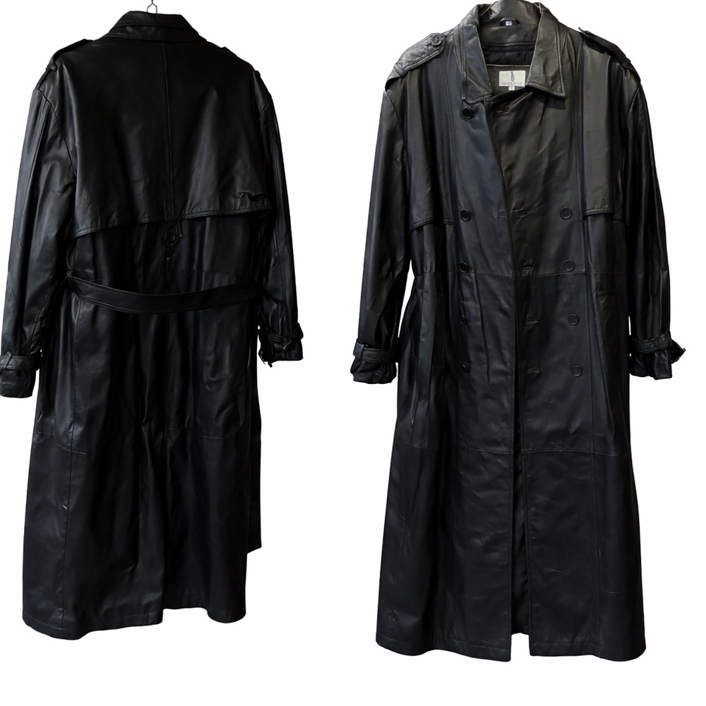 Classic Black Trench Coat